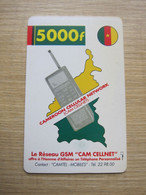 Chip Phonecard, Cameroon Cellular Network, Used - Cameroun