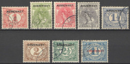 Nederland 1913 Dienst 1/8 Gestempeld/Used Armenwet, Service Stamps. - Officials