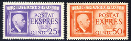 Espressi - Effigie Di VEIII - Serie Completa - Nuovi Gomma Integra MNH** (Sassone N.1/2) - Albanien