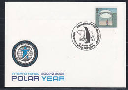 Great Britain 2007 International Polar Year Cover Ca Cambridge 01 March 2007 (57457) - Année Polaire Internationale