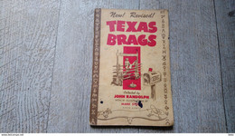 Texas Brags Collected By John Randolph 91 Illustrations De Mark Storm Cow Boy Indien Texas USA Indians - 1950-Now