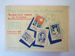 2022 - 312  CARNET De TIMBRES ANTITUBERCULEUX  1929  (complet)   XXX - Non Classés