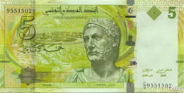 Tunisie 5 Dinars (P95) 2013 (Pref: C/5) -UNC- - Tunesien