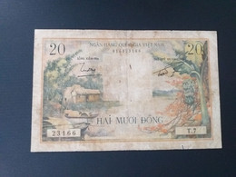 SUD VIETNAM 20 DONG 1956 - Vietnam