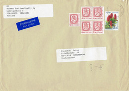 Finnland / Finland - Umschlag Echt Gelaufen / Cover Used (f1885) - Lettres & Documents