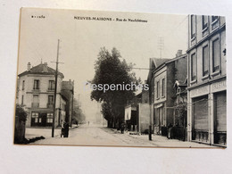54230 Neuves Maisons - Rue De Neufchâteau - 1916 -  Carte Circulée Sans Timbre - Neuves Maisons