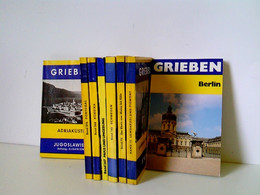 KONVOLUT/Grieben-Reiseführer - 8 Bücher: Berlin (Bd. 6) / Lombardei Und Piemont (Bd. 15) / Der Rhein Von Mainz - Sonstige & Ohne Zuordnung
