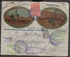 1949 PIR NIZAM CHISTI, MECCA COVER TO VVIP C. Rajagopalachari Gov Gen Camp PO - Storia Postale