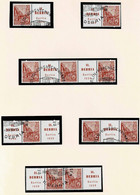 DDR 1959,Michel# 580 O Briefmarkenausstellung Debria - Se-Tenant