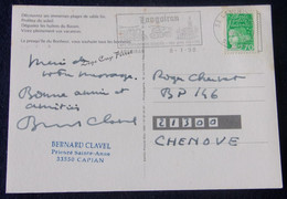 Bernard CLAVEL - Dédicace - Hand Signed - Autographe Authentique - Escritores