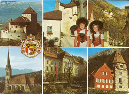 1096298  Liechtenstein  Schloss Vaduz, Rotes Hausverschiedene Ansichten - Stein