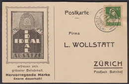 ZH  WIL ( ZÜRICH ) - SEHR SAUBERER STEMPEL 1924 AUF PK - Covers & Documents