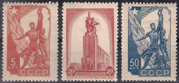 Russia 1938, Michel Nr 581-83, MLH OG - Ongebruikt