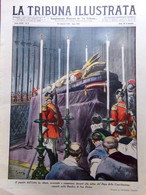 La Tribuna Illustrata 26 Febbraio 1939 Morte Pio XI Conclave Magia Nera Nuvolari - Guerra 1939-45