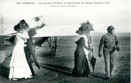SAINT BRIEUC La Journée D'aviation à L'aérodrome De Cesson 1910 - Saint-Brieuc