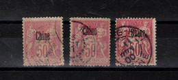 CHINE    Timbres  De 1894/ 1900 ( Ref 1556 ) - Usados