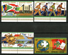 Burundi   PA346 - 353   XX   ---   Complet  -  Centenaire UPU - Unused Stamps