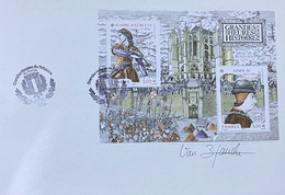 2021 ENVELOPPE SIGNEE 1er JOUR LES GRANDES HEURES DE L'HISTOIRE DE FRANCE - Unused Stamps