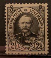 LUXEMBOURG - MH* - 1891 - # S 75 - Service