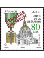 2021 - TIMBRE SEUL ORDRE DE LA LIBERATION / DERNIERE EMISSION - Unused Stamps