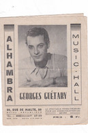 PROGRAMME  ,,, ALAMBRA  MUSIC- HALL,,,1945,,,PARIS QUI  SOURIT - Programs