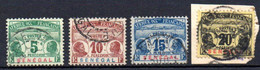 Sénégal: Yvert N° Taxe 4/7 - Postage Due