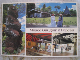 CPSM.    Musée GAUGHIN à Papeari - Polynésie Française