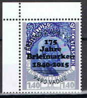 Liechtenstein Sondermarke Gestempelt 175 Jahre Briefmarken 2015 - Gebraucht