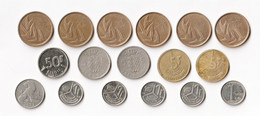 Monnaies - BELGIQUE, Lot De 17 Monnaies : 1, 5, 20 Et 50 Francs (1939 à 1996) - Sammlungen