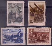 Russia 1948, Michel Nr 1194-97, MLH OG - Unused Stamps