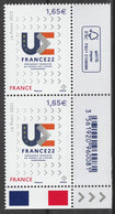 2022 - Y/T 5550 "PRÉSIDENCE FRANÇAISE DU CONSEIL DE L'UNION EUROPÉENNE" - BLOC 2T ISSU DU FEUILLET NEUF - Neufs