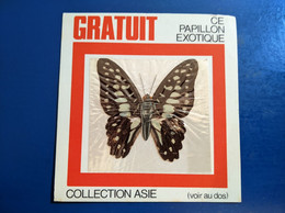 PAPILLON EXOTIQUE PUBLICITE BN BISCUITERIE NANTAISE 1971 - Papillons