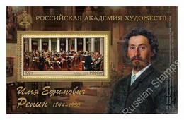 RUSSIE/RUSSIA/RUSSLAND/ROSJA 2019 MI.2694 (Bl.276),ZAG..2476** CP926 ,YVERT... Painting Of Ilya Repin MNH ** - Ungebraucht