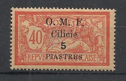 CILICIE - 1920 - N°Yv. 85 - Type Merson 5pi Sur 40c - Neuf Luxe ** / MNH / Postfrisch - Nuevos