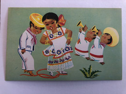 Carte Postale Mexique - Jarana - Musique - Mexico