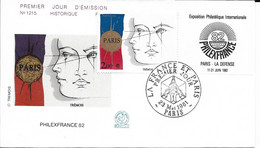 Env Fdc 23/5/81 Paris, N°2142 Yt, Philexfrance 82, Dessins De Trémois - 1980-1989