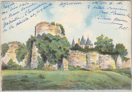 79 - Bressuire - Château ( Aquarelle ) - Bressuire