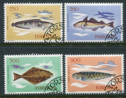 FAROE IS. 1983 Fish Used..  Michel 86-89 - Isole Faroer