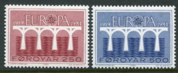 FAROE IS. 1984 Europa MNH / **..  Michel 97-98 - Isole Faroer