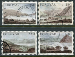 FAROE IS. 1985 Landscape Paintings Used.  Michel 112-15 - Isole Faroer