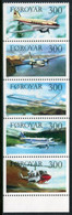 FAROE IS. 1985 Aircraft MNH / **.  Michel 125-29, - Faroe Islands