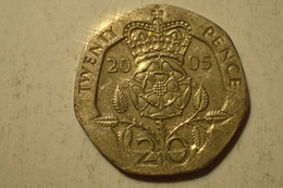 Grande-Bretagne, Elizabeth II, 20 Pence, 2005, Copper-nickel - 20 Pence