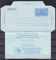 INDIA, POSTAL STATIONERY,  2002 INLAND LETTER CARD, Panchmahal, Fatehpur Sikri,  Malaria Free, Cleanliness, Health - Inland Letter Cards