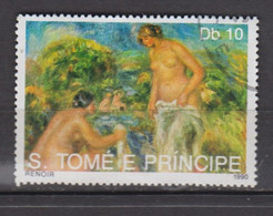 S TOME E PRINCIPE °  1990  TABLEAU - Sao Tome Et Principe