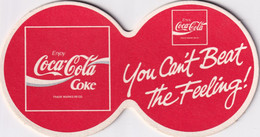 Sous-verre Double Coca Cola You Can't Beat The Feeling - Sous-verres