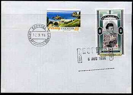 Great Britain 1996 Postal Strike Cover To Jersey Bearing St Martin (Great Britain Local) Opt'd 'Postal Strike Special De - Cinderelas