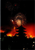 (1 F 29) Japan - Nara Temple & Firework - Buddhismus