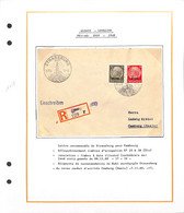 67 - BAS RHIN - STRASBOURG - Lettre Recommandée Du 6/11/40 - Elsass  - Alsace Lorraine  - Voir Descriptif Détaillé - - Lettres & Documents