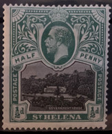 ST. HELENA - MH* - 1912-1916 - # 61 - St. Helena