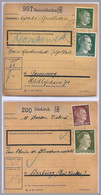LUXEMBOURG - 28 Small Town PARCEL CARDS - WW2 German Occupation - 1940-1944 German Occupation